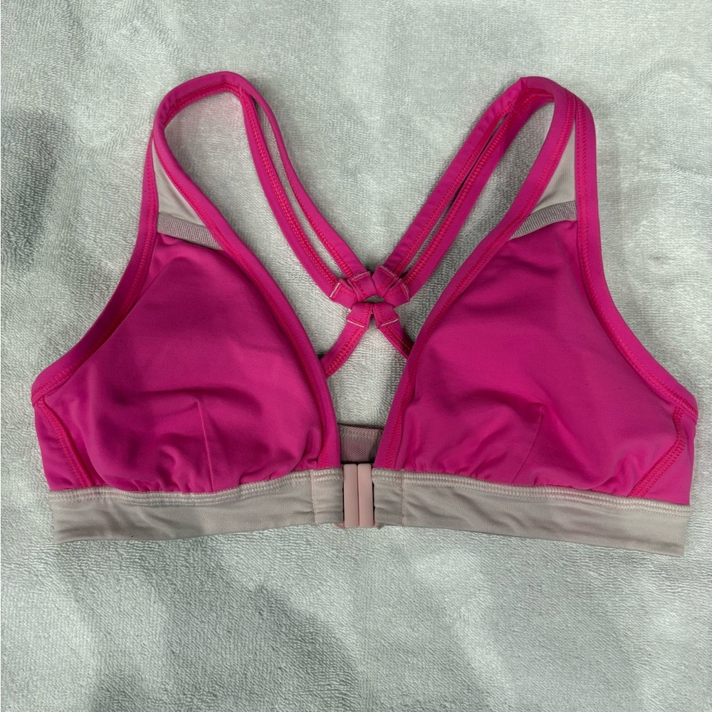 Lululemon ~ pink razorback sports bra ~ size 6